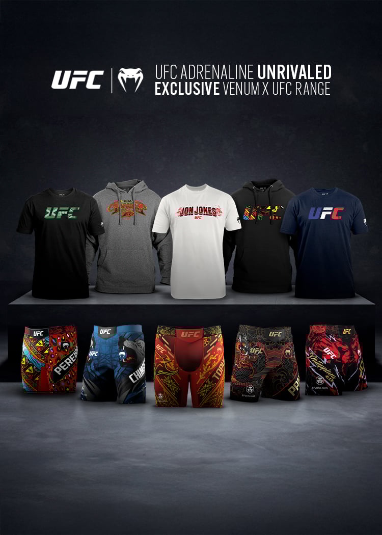 UFC Venum ラッシュガード・ショートパンツセット venum_ufc-unrivaled_push-